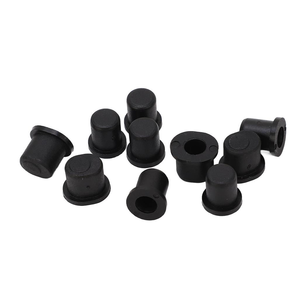 10PCS RC Bushing Adjuster Plastic Black Wear Resistant Lightweight RC Bush Adjuster for ZD Racing 1/7 MX 07