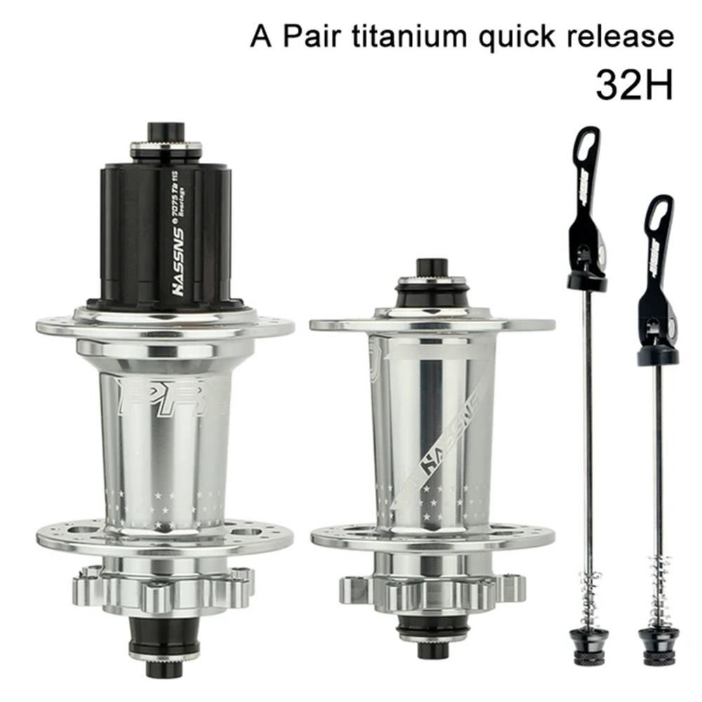 Butuci de Bicicletă HASSNS PRO7 Butuc cu Flori pentru Bicicletă Montană 120S Eliberare Rapidă 32 de Orificii 789101112 Viteze Accesorii Ciclism în Aer Liber