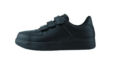 XEBEC Bezpieczne Buty Robocze 85157 Sneakersy Klasy JSAA, B, Antypoślizgowe, Zapięcie na Rzep, Czarne, 26.5cm
