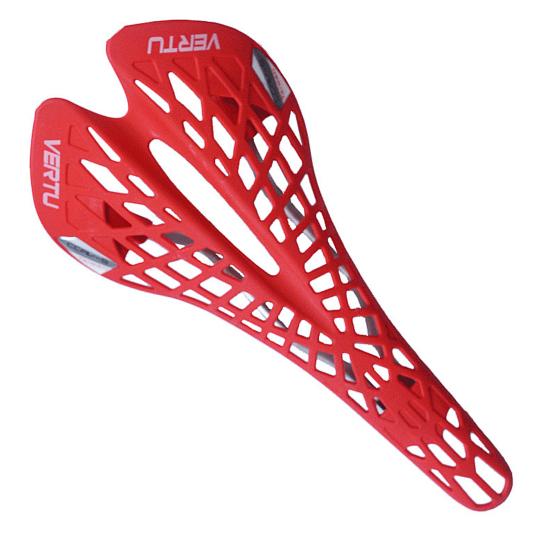 Spider Web Design Hollow Saddle Lightweight Plastic Seat for MTB Road Bicycle