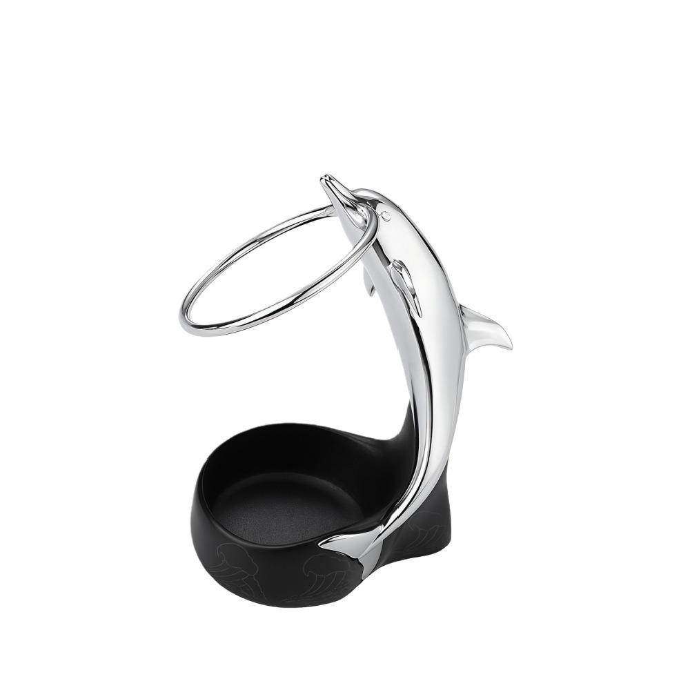 Portable Fork Spoon Stand Fruit Fork Dinnerware Set Cute Fruit Fork Set  Restaurant Use Black Base