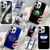El Salvador Flag Phone Case Cover for iPhone 17 Air 16 16e 12 11 13 14 15 Pro Max for Apple Plus Coque