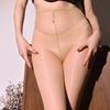 1D Thin Breathable Stockings Women Smooth Anti-hook Tights Large Size Oil Glossy High Waist Stretchy Pantyhose Sexy Underwear