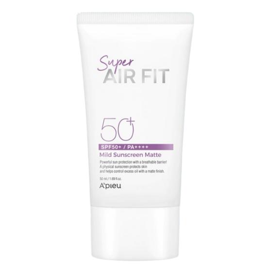 A’PIEU Super Air Fit Mild Sunscreen No Sebum Mineral Matte Sun Cream SPF50+ 50ml