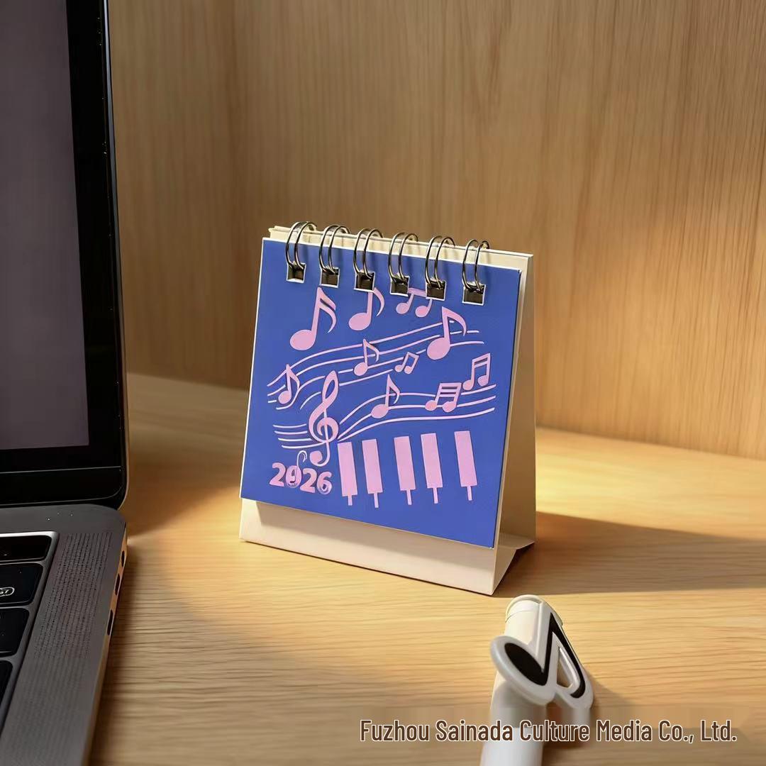 

2026 Year of the Horse Cute Cartoon Mini Memo Calendar - Student Creative Gift Year of the Horse Calendar