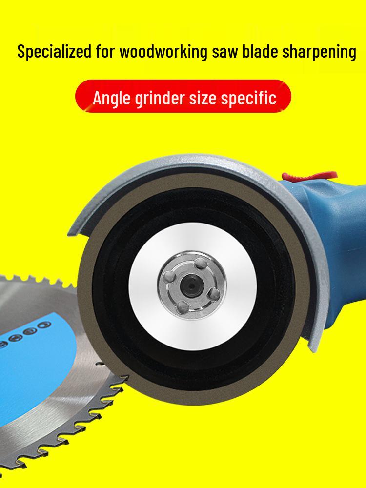 Jinxin Diamond Grinding Disc for Woodworking - Carbide Single Bevel Saw Blade Wheel for Angle Grinders.