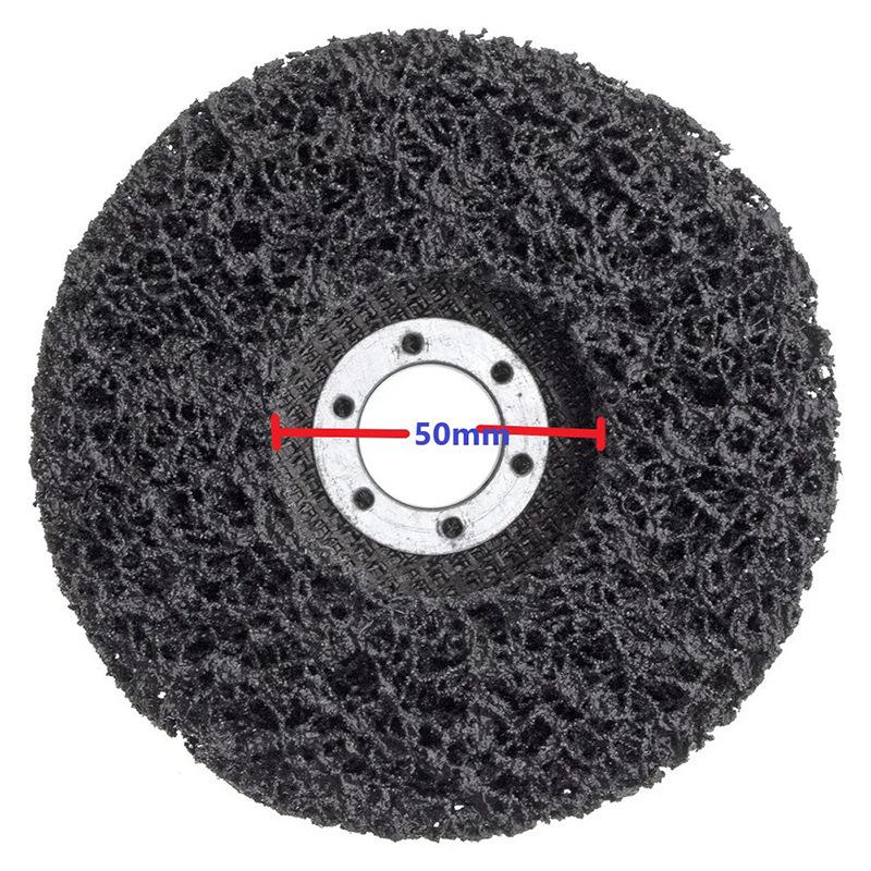 Rust Removal and Cleaning Wheel - Nylon Silicon Carbide Grinding Disc for Metal and Stainless Steel Polishing and Sanding.