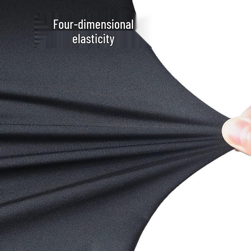 Women's Plus Size Velvet-Lined Yoga Pants - Warm, Stretchy, Slimming Base Layer for Winter Sports