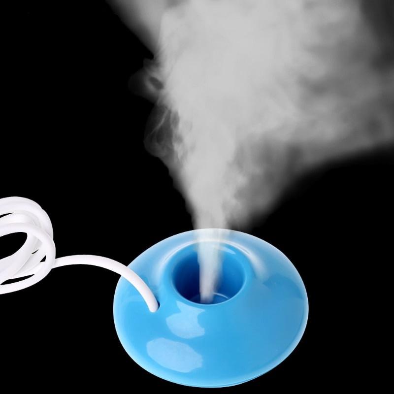 Мини-портативный увлажнитель с отрицательными ионами USB-увлажнитель воздуха очиститель аромадиффузор пар для дома очиститель диффузор пар розовый