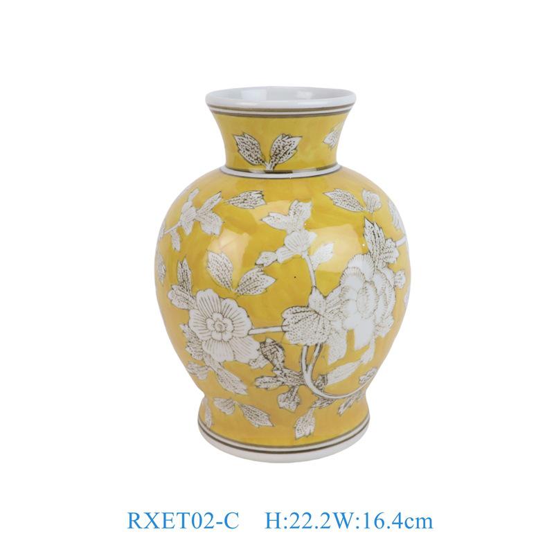 Blue and White Porcelain Vase for Flower Arrangement - Retro Jingdezhen Ceramic Decoration