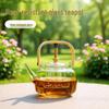 Zhenqi Borosilicate Glass Teapot with Lifting Handle