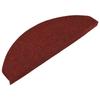 VidaXL Tapis d'escalier auto-adhésifs 30 pcs rouge 65x22,5x3,5 cm, bande de roulement, tapis de bande de roulement 3365915