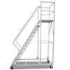 Mobile Detachable Step Ladder Cart