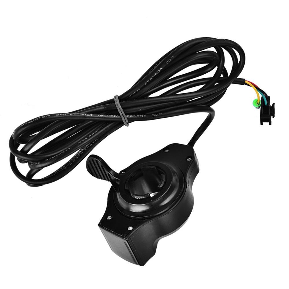 Black Scooter Thumb Throttle 12V-99V Thumb Throttle  Electric Scooter Accessory