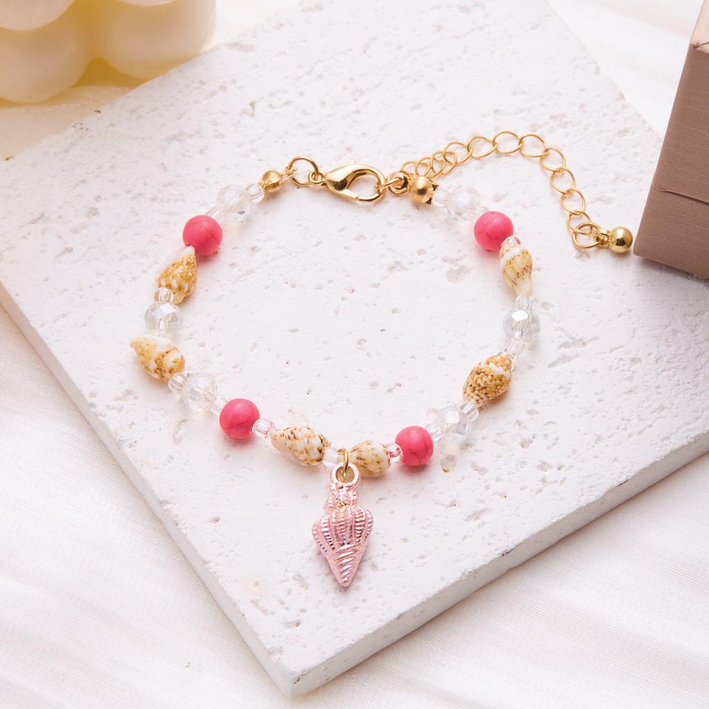 Boho Shell Hand Chain With Handcrafted Design For Beach Party Gift For Teens And Adults