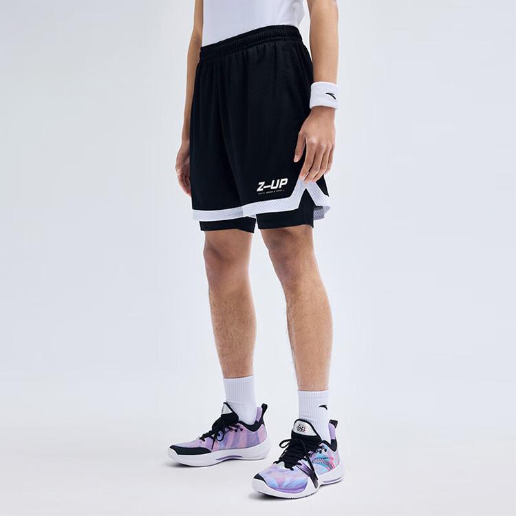 Anta Basketball Collection Basketball Shorts Men's Basic Black 952321301-2