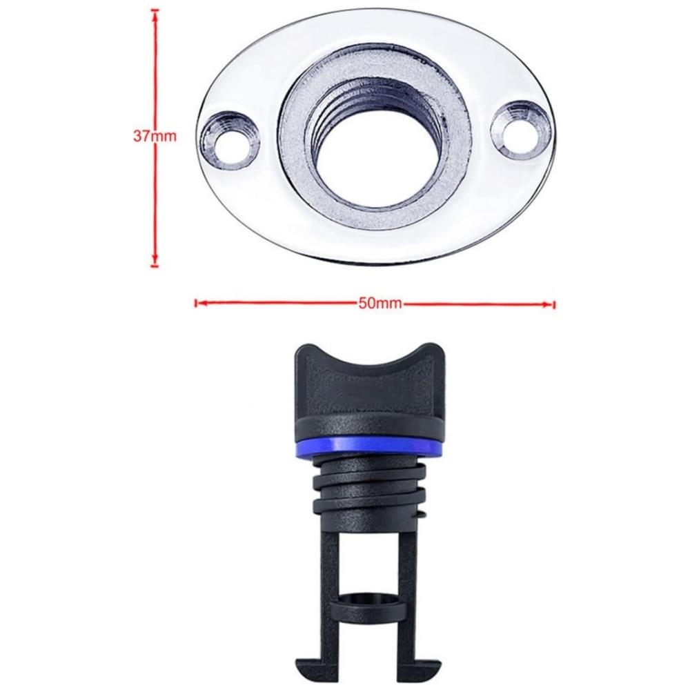 Boat Drain Plug Universal 25mm 1" Spare Part Hull Drain Plug Hole Socket Drainage Blue