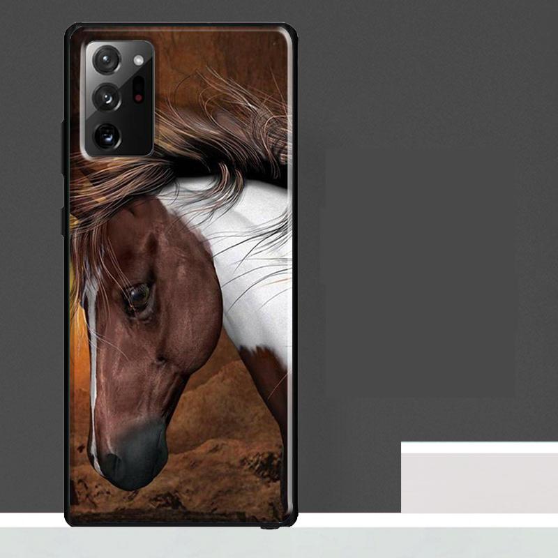 Beautiful Horse Case For Samsung Galaxy S25 Ultra S21 S22 S23 S24 Ultra S9 S10 S20 Plus S25 FE Phone Cover