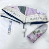 OIMG Retro Oil Painting Folding Sun Umbrella