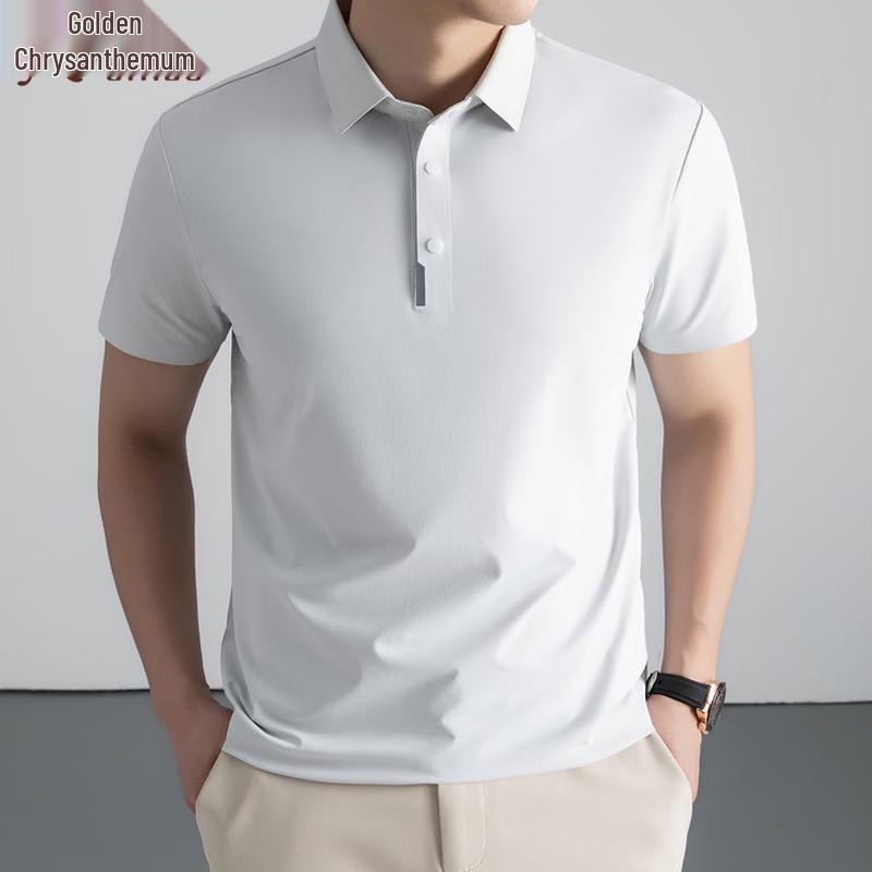 Men's Ice Silk Polo T-Shirt