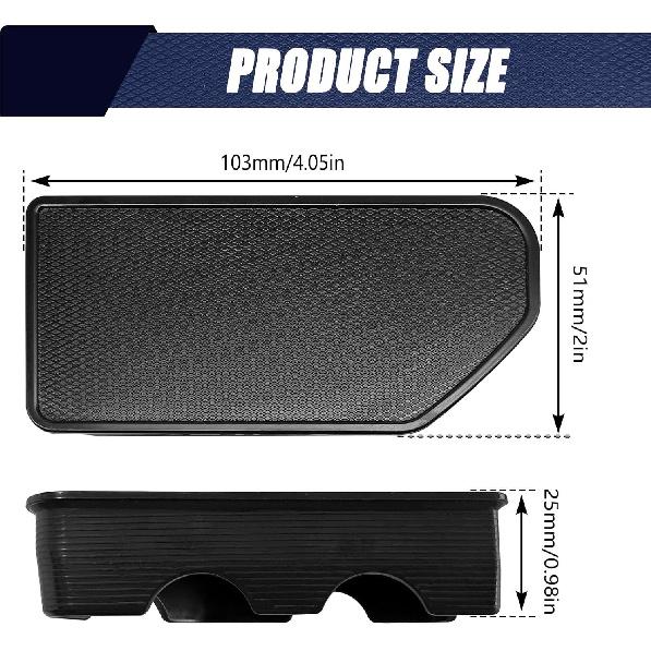 

Bed Rail Hole Plugs Custom Stake Pocket Covers Compatible with 2019-2023 GMC Sierra and Chevy Silverado 1500 2500HD 3500HD Sierra Denali SLE SLT AT4