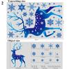 Christmas Window Glass Stickers Elk Snowflakes Wall Stickers Christmas Decoration Home Childrens Room Christmas Decals New Year