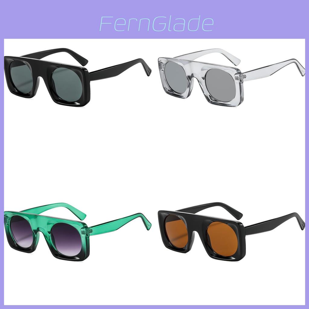 Retro Geometric Square Sunglasses For Men And Women With Uv400 Protection Stylish Outdoor Eyewear