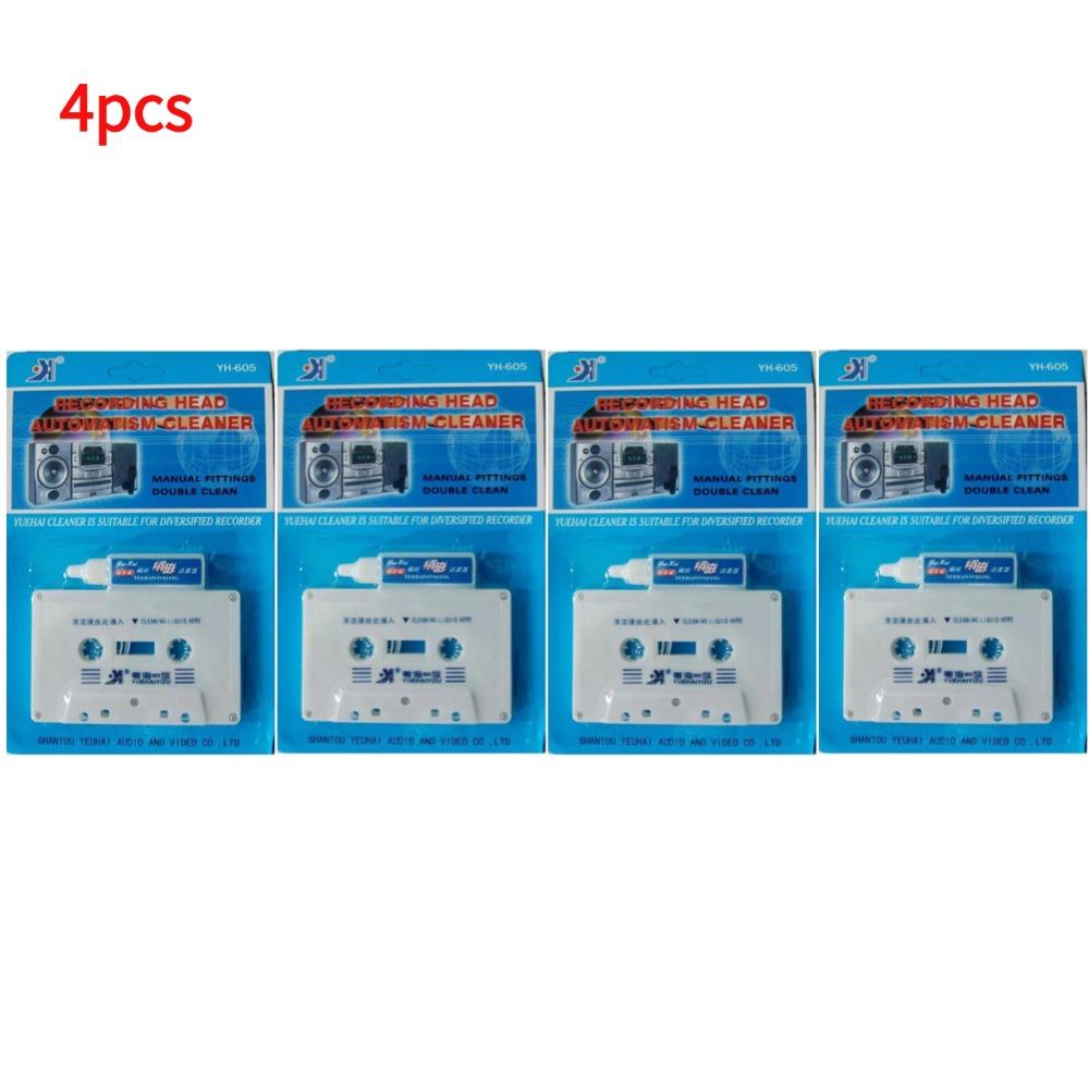 Cassette Tape Head Cleaner Demagnetizer Kits Audio Deck Tape Player Recorder Cleaner Fluids L5F4 Head Player Cassette Cleaner