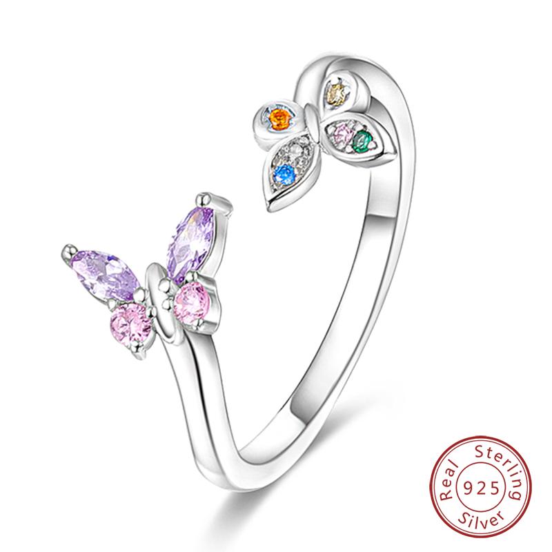 Adjustable Rings Copper Mermaid Wing Dragon Sunflower Tulip Open Rings For Women Female Original Engagement Jewelry