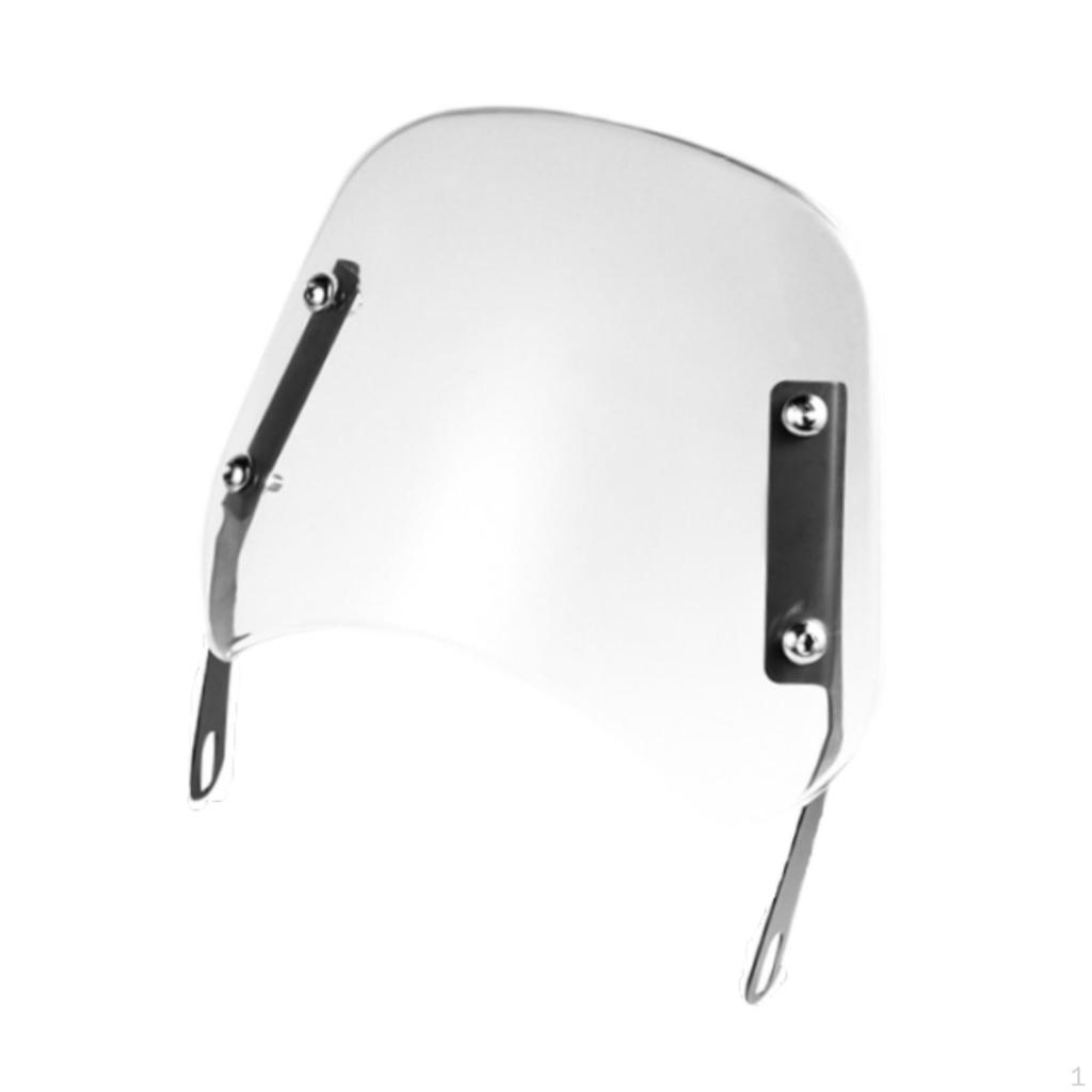 Motorrad Windabweiser mit robustem Montagezubehör