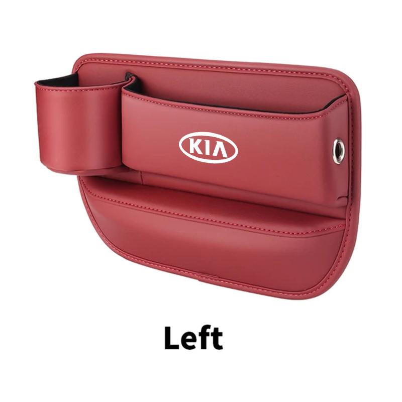 KHOU6 For Kia Morning Picanto Rio Optima Forte 5 Stonic Sportage Ceed Car Special Seat Crevice Storage Box Seat Slit Catcher Organizer