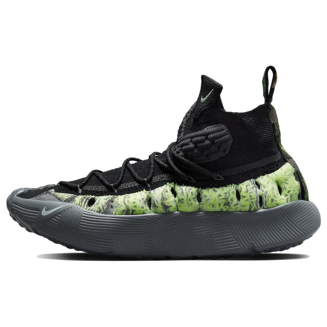 Nike ISPA Sense Flyknit Black Neon Green Men s CW3203-003 EU 44