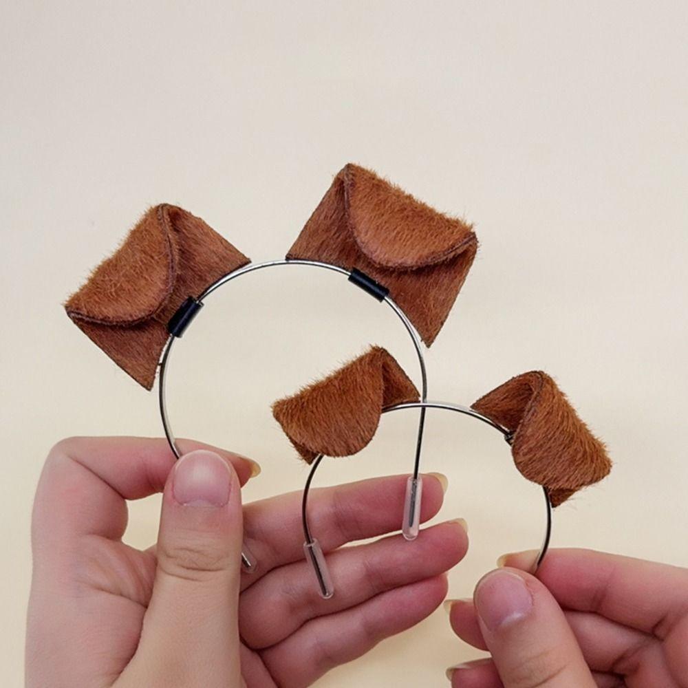 Soft BJD/SD Doll Headwear Kawaii Plush Doll Hairband Simulated Animal Ear Hair Hoop  Idol Star Doll