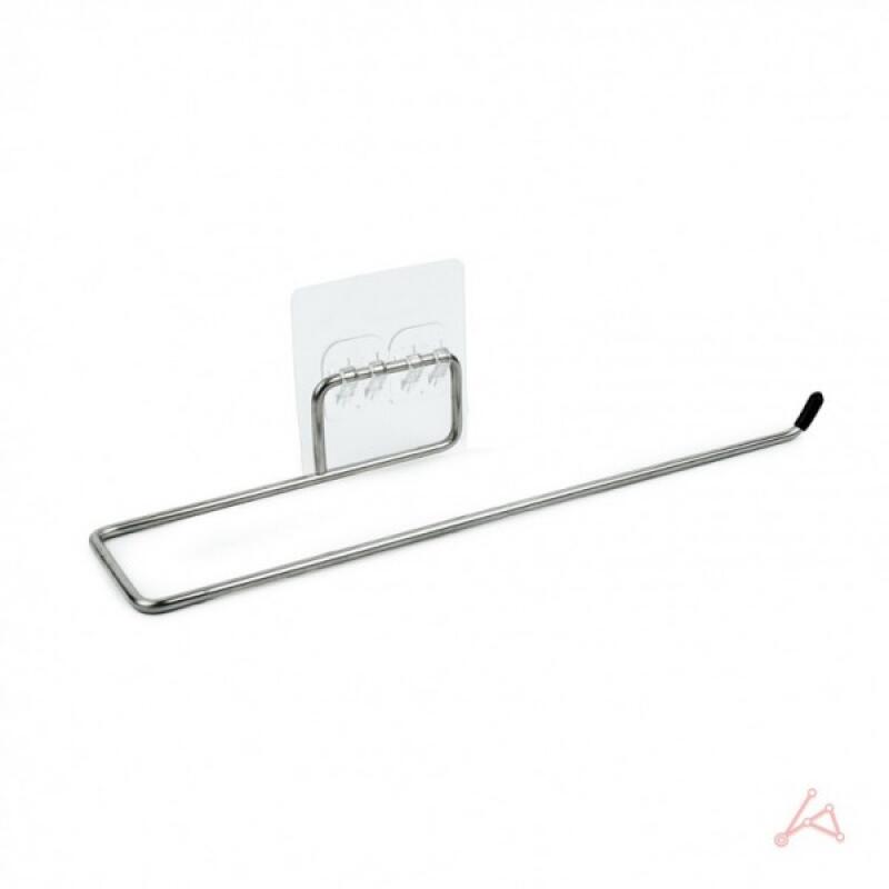 Non-stick kitchen towel hanger