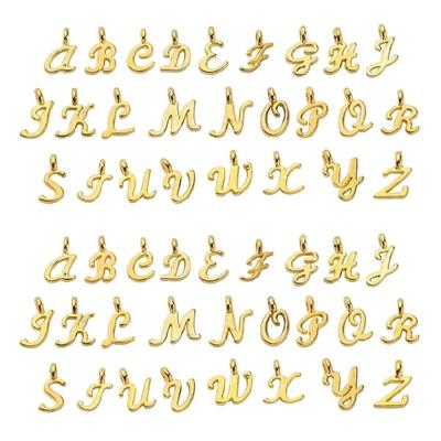 2 Sets Alfabet Hanger A-Z Letter Bedel voor Sieraden Maken en Knutselen