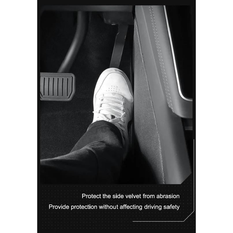 For Tesla Model Y Juniper Center Console Side Anti Kick Mats Model Y 2025 Full Cover Pad Rear Seat Kick Protection Mat TPE Cover