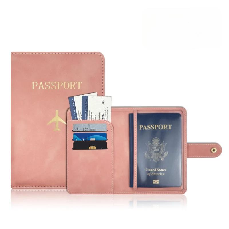 Airplane Hasp Passport Clip Multi Card Slots Passport Cover Id Card Holder Credit Card Holder Passport Holder Travel Accessories