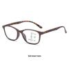 Ultralight Fashion Multifocal Reading Glasses: Dual-Use for Distance & Near, Anti-Blue Light, Stylish for Seniors.