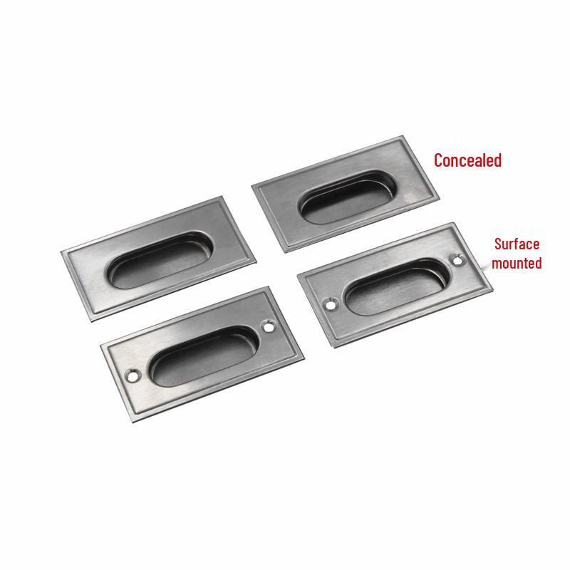 Stainless Steel Recessed Sliding Door Handle
