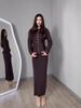 Elegant Intellectual European Long Sleeve Dress Set - Autumn 2025 New Style