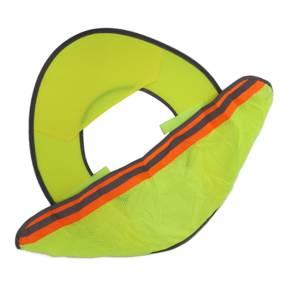 3PCS With Breathable Mesh Hard Hat Sun Shield with Reflective Stripe Helmet Sun Shade, for Cycling