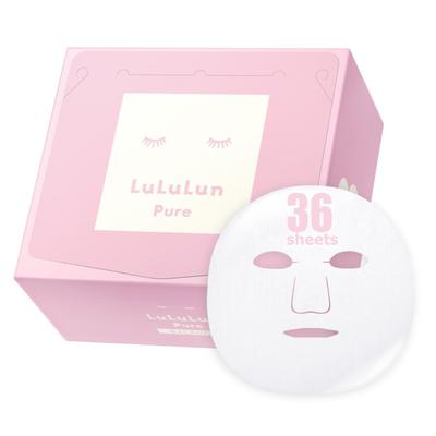 LULULUN LULULUN Pure Pink 36 Pieces Moisture Face Mask (Balanced Type)