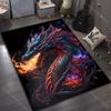 1PC Colorful Dragon Breathing Fire Carpet for Living Room Bedroom Sofa Home Decor Rus Non-slip Floor Mat Luxury Gift
