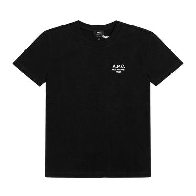 Apc Madame STandard Unisex T-Shirt Cohbu M26388 Tzc Schwarz Weiß
