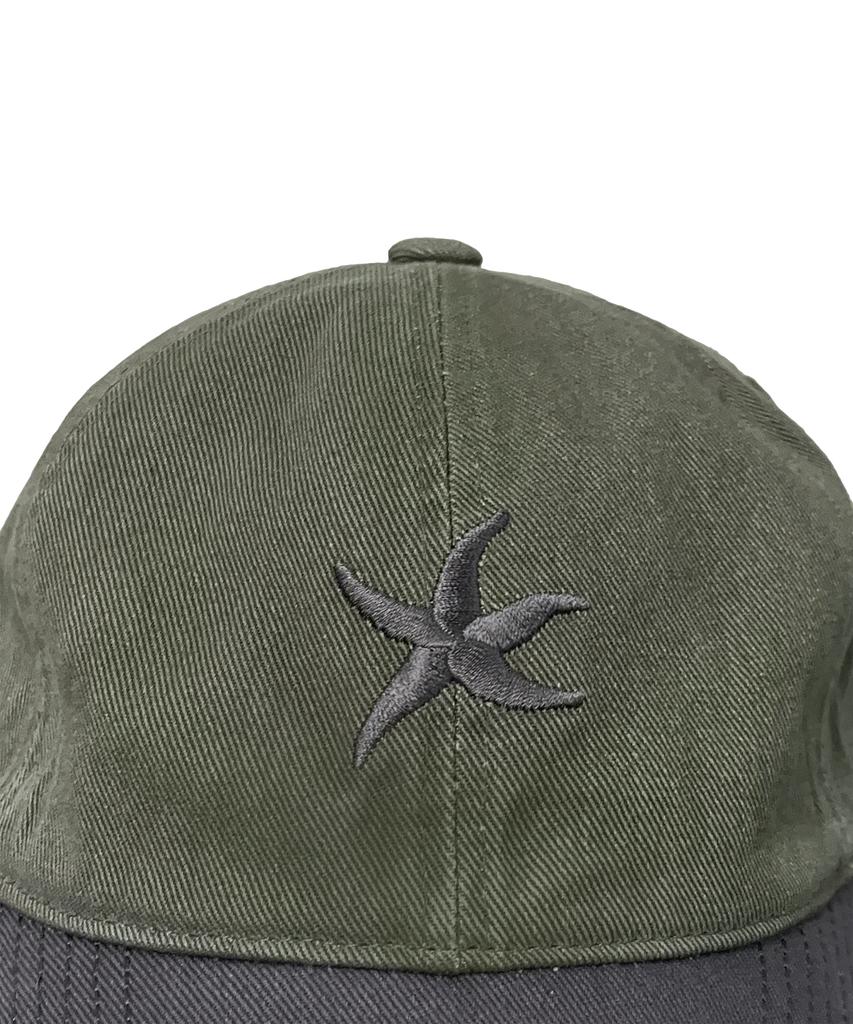 THE COLDEST MOMENT Tcm Starfish Cap (Khaki/Charcoal)