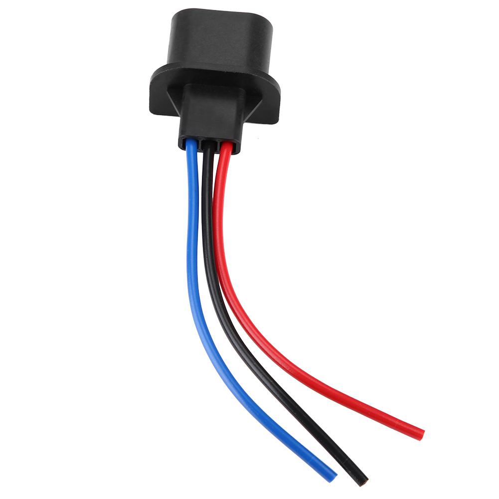 Headlamp Wiring Adapter Socket Harness Male Head with Cable