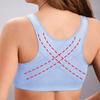 Women's Plus Size Underwear Sexy Push Up Bras Wireless Front Closure Brassiere Deep V Lace Bra Tops Thin Cup Sexy Lingerie