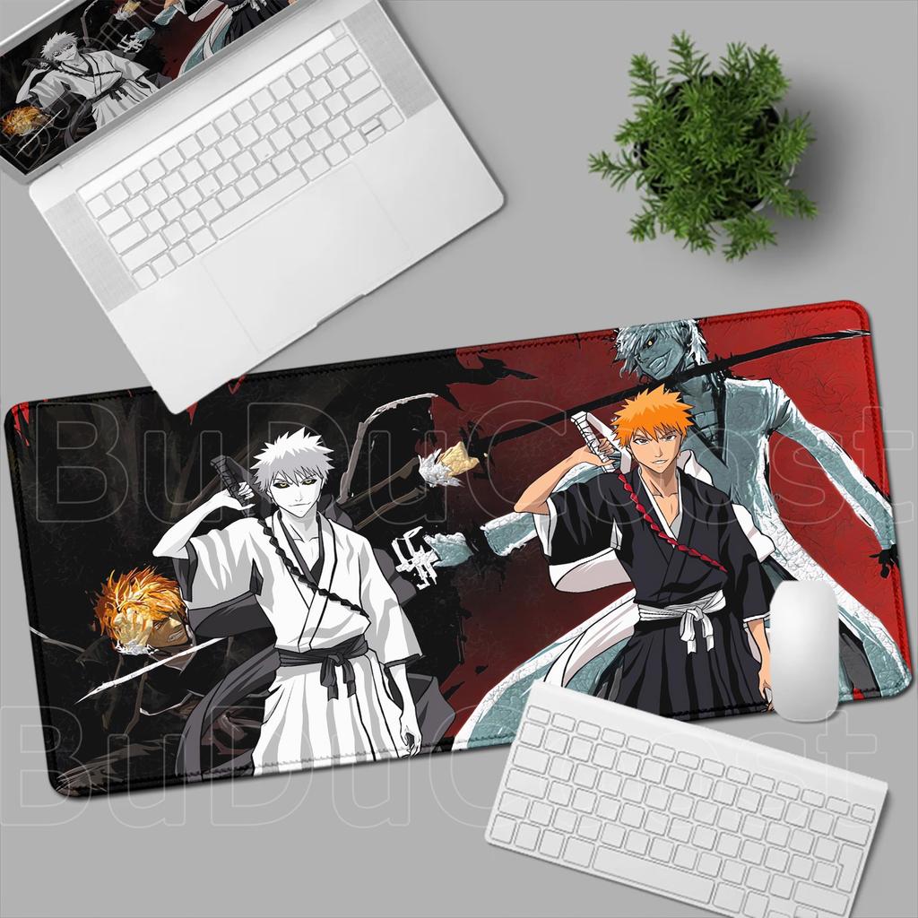 New Hot Cool Anime Bleach Mouse Pad XXL Large Mousepad Manga Laptop Office Rubber Soft Table Pc Gaming HD Printing Non-Slip Mat