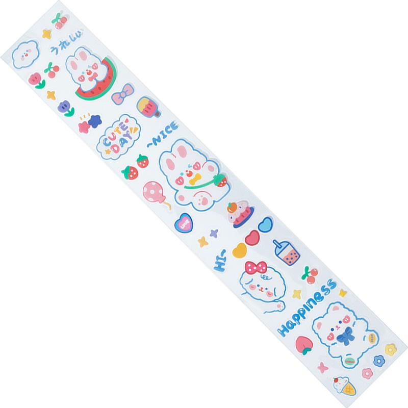 Kawaii Korean Cute Girl Stickers for Phone Cases, Stationery, DIY, Sealing, and Student Diaries