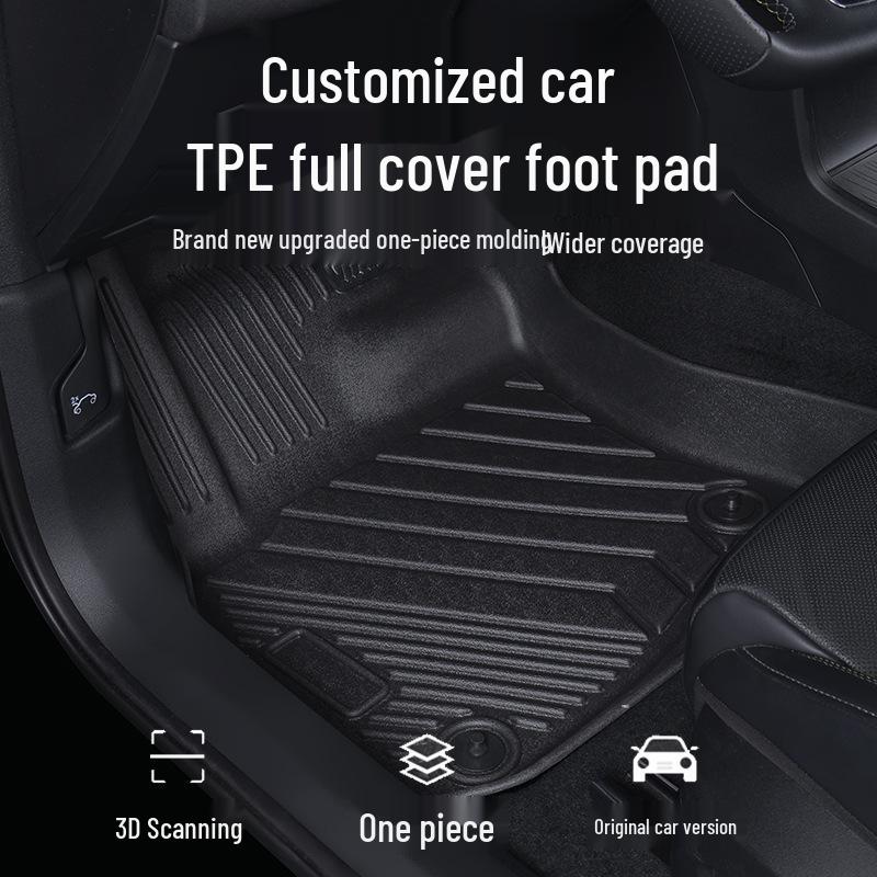TPE Full Coverage Floor Mats for BYD Song PLUS L MAX EV DMI